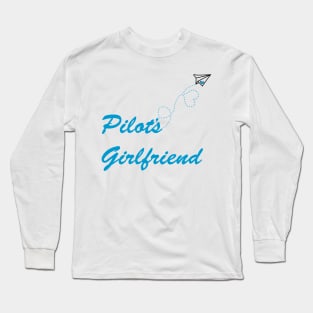 Pilot's Girlfriend Long Sleeve T-Shirt